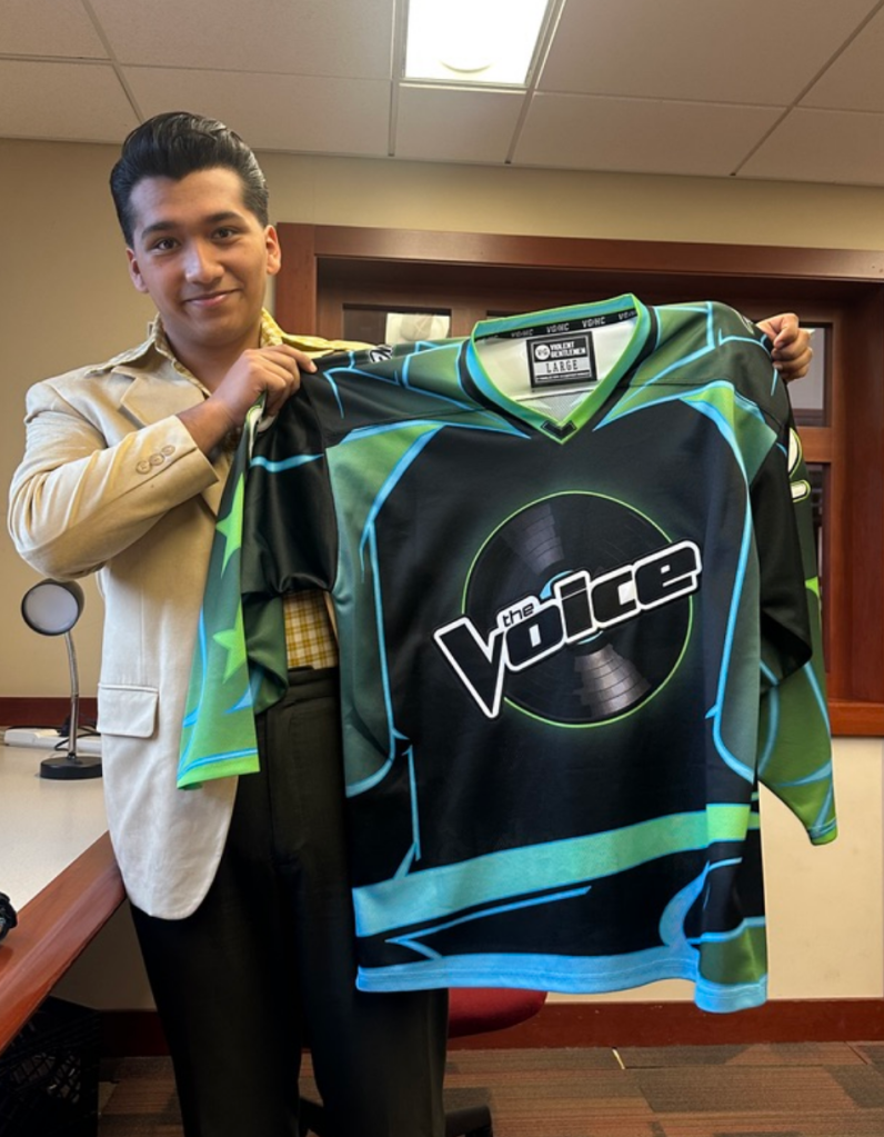 Beltran Belts It Out On The&nbsp;Voice